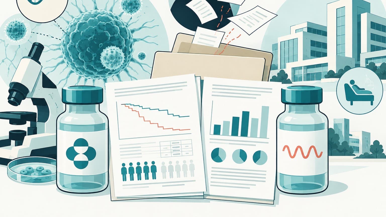 Illustration: Merck and Moderna report phase 3 cancer vaccine data early after leak